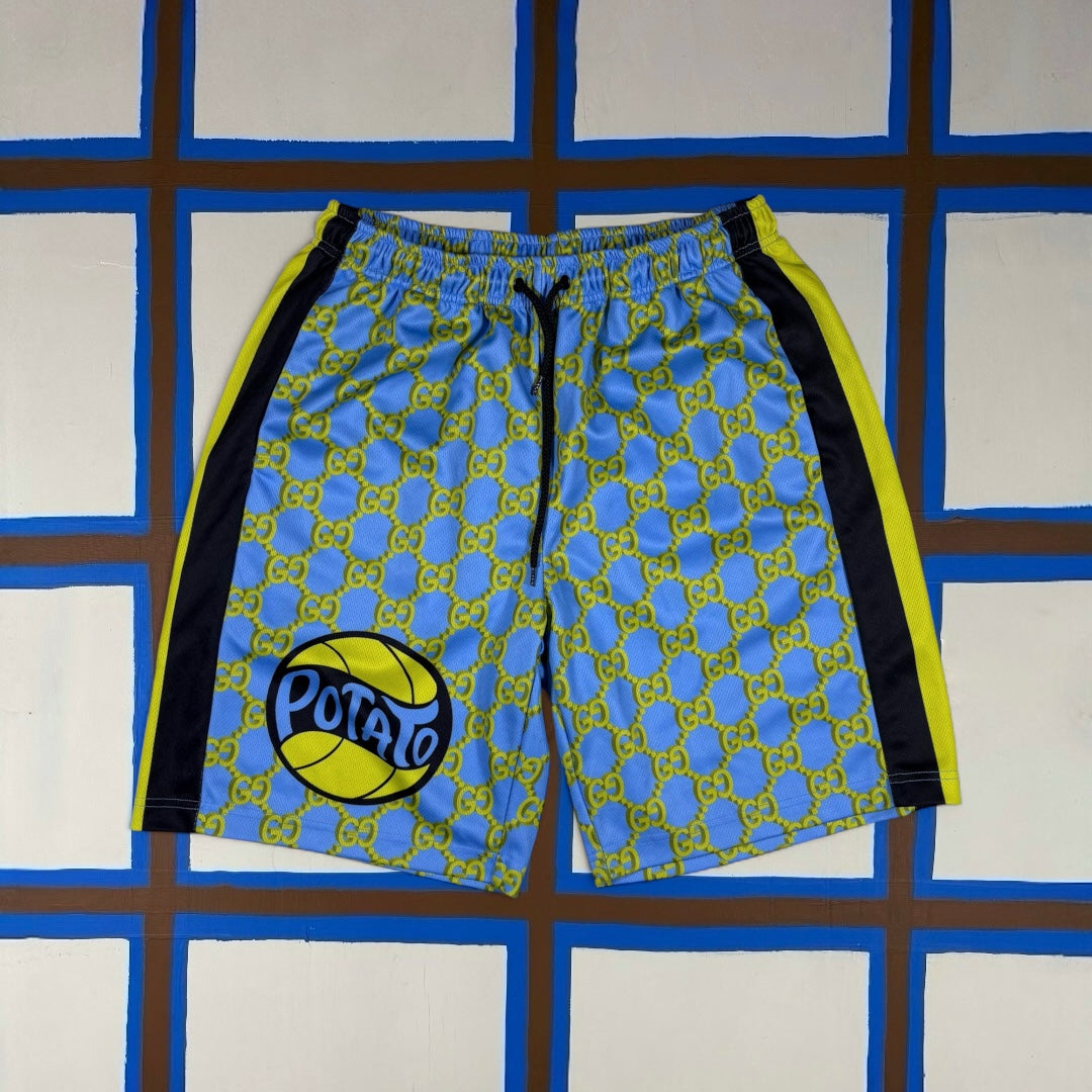 Imran Potato Shorts (Blue) (L)