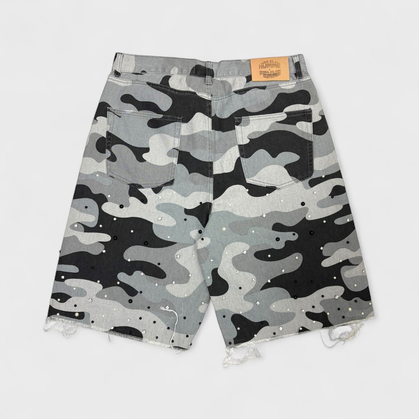 Snow Camo Gemstone Shorts