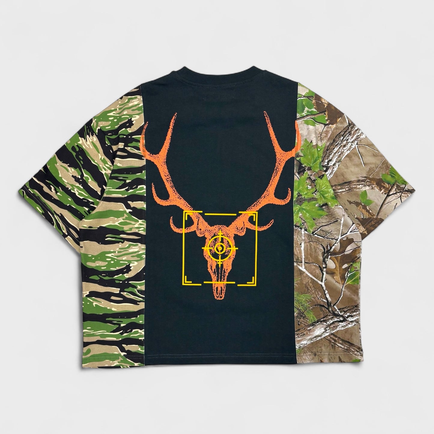 Deer Camo Split Tee