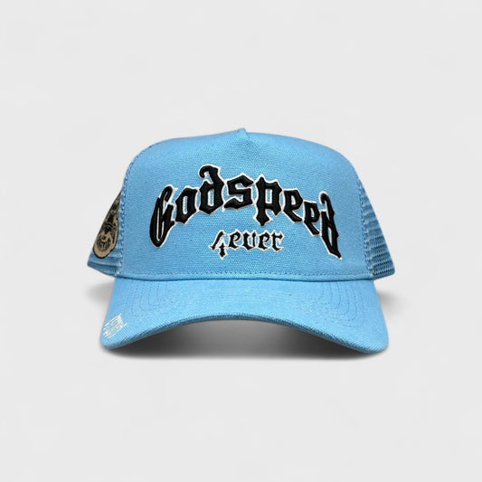 GS Forever Trucker Hat (Baby Blue)