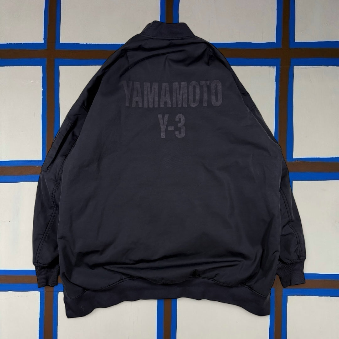 Y3 Long Bomber Jacket (XL)