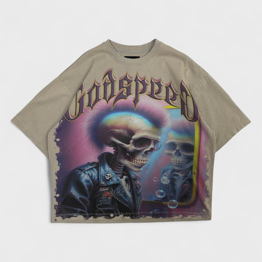 Man in the Mirror T-Shirt (Stone Grey)