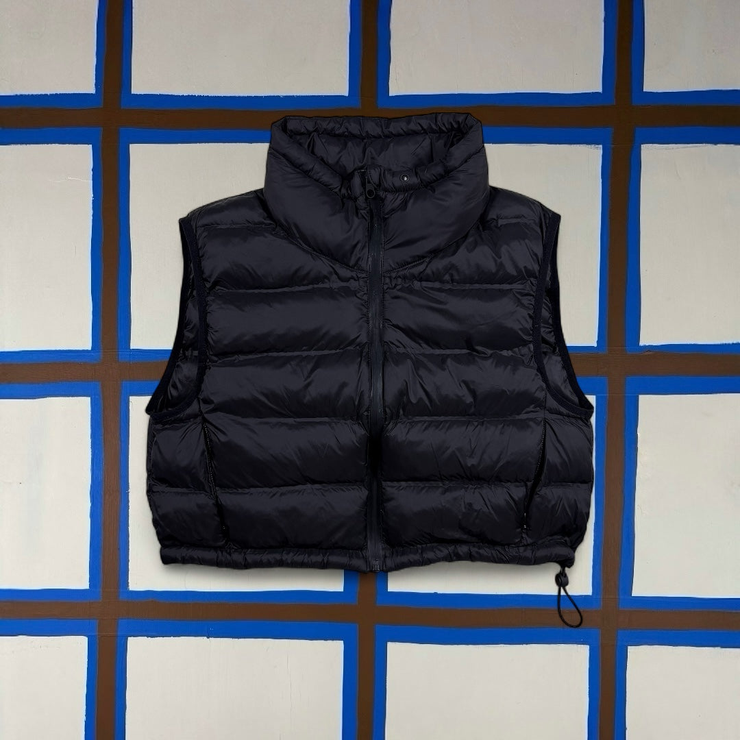 Cropped Puffer Vest (S)