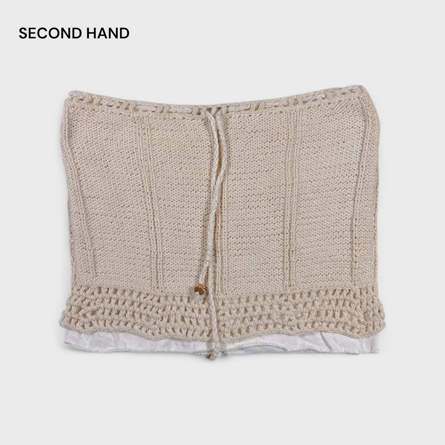 Rope Knit Skirt (L)