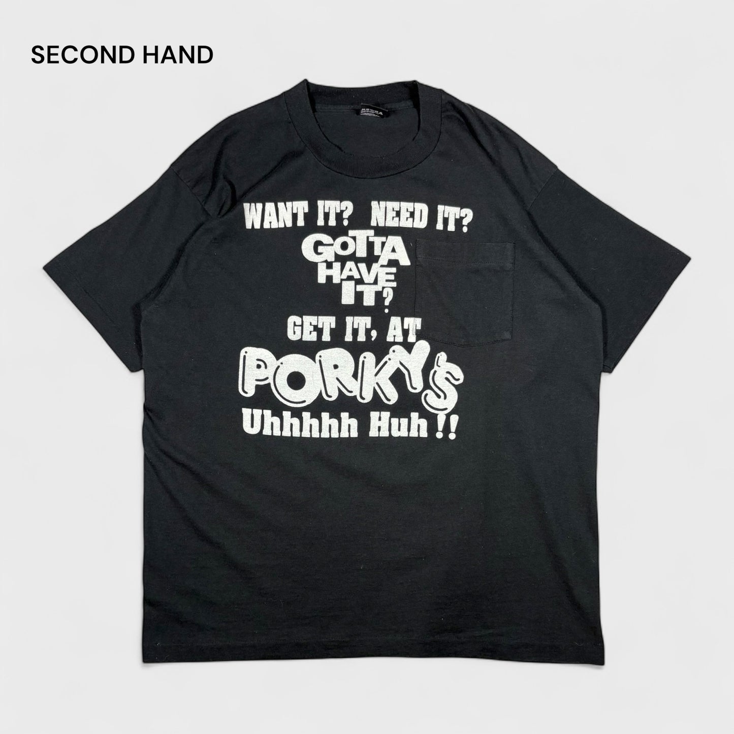 Porkys Tee (XL)