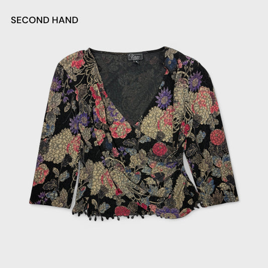 Floral Print Top (M)