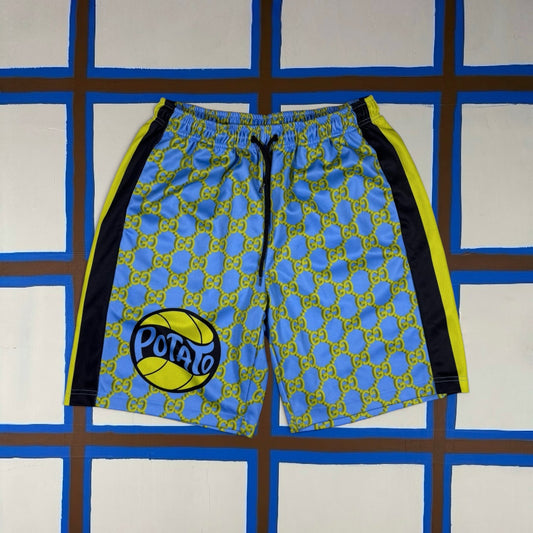 Imran Potato Shorts (Blue) (L)