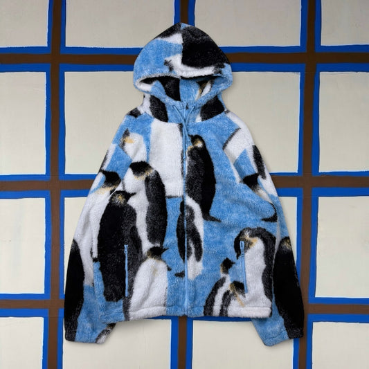Supreme Penguin Fleece Hoodie (L)