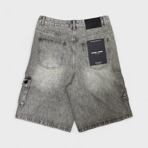 Bourne Denim Shorts (Grey)