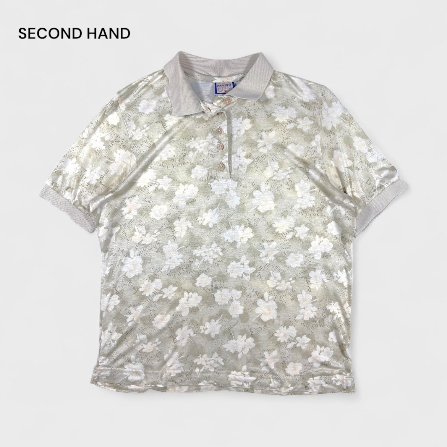 Jean Bell Floral Polo (L)