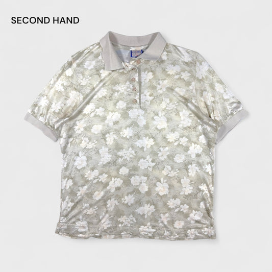 Jean Bell Floral Polo (L)
