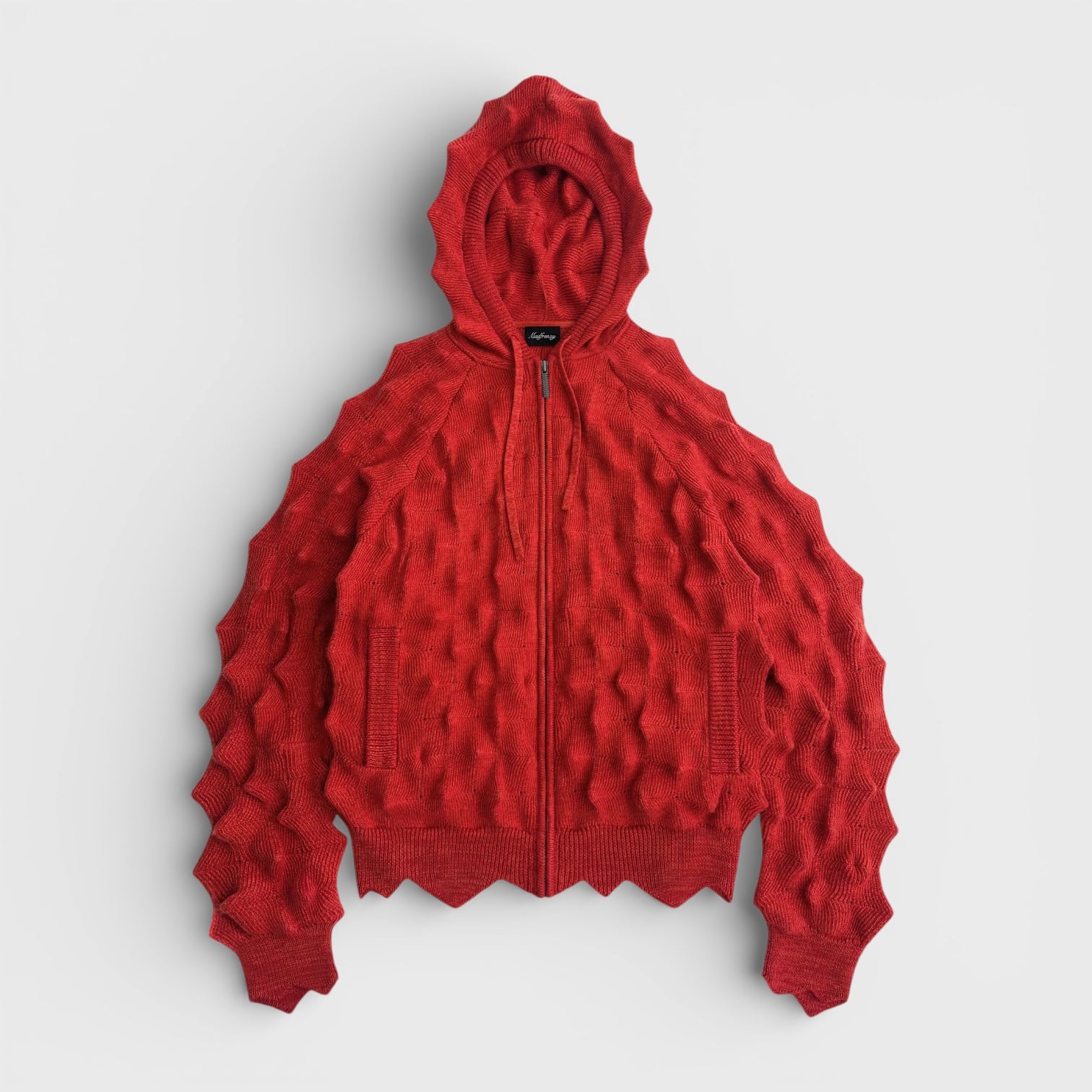 SPIKED Zip-Up Hoodie