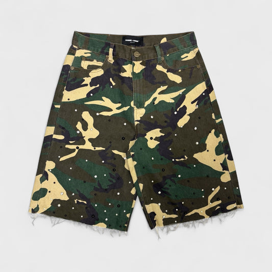 Camo Gemstone Shorts