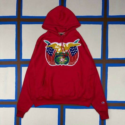 Jeff Hamilton Red Hoodie (L)