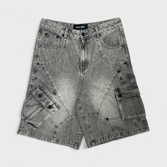Bourne Denim Shorts (Grey)