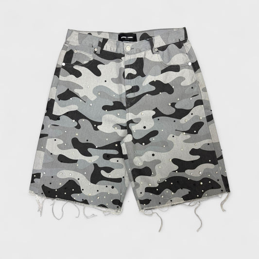 Snow Camo Gemstone Shorts