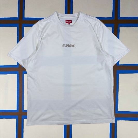 Supreme Embroidered Logo Tee (XL)