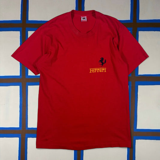 Vintage Bootleg Ferrari Tee (L)