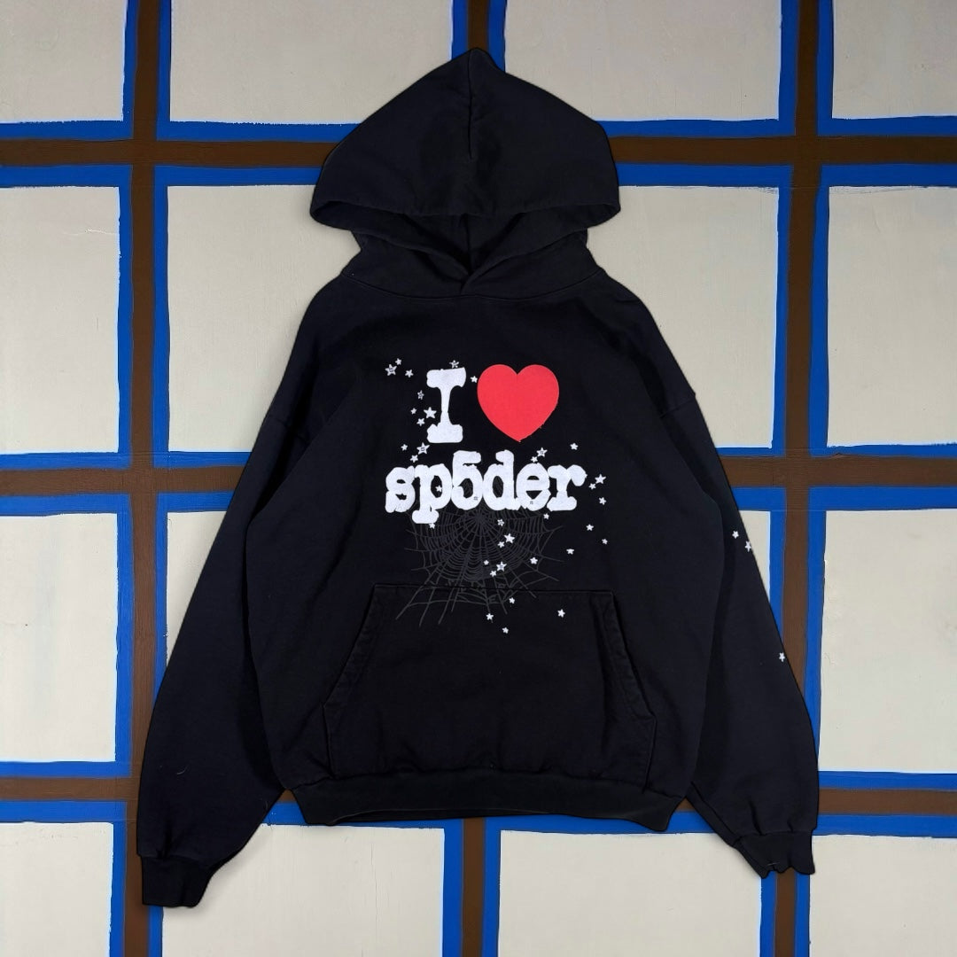 Spider Hoodie (Black) (XL)