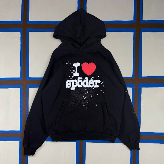 Spider Hoodie (Black) (XL)