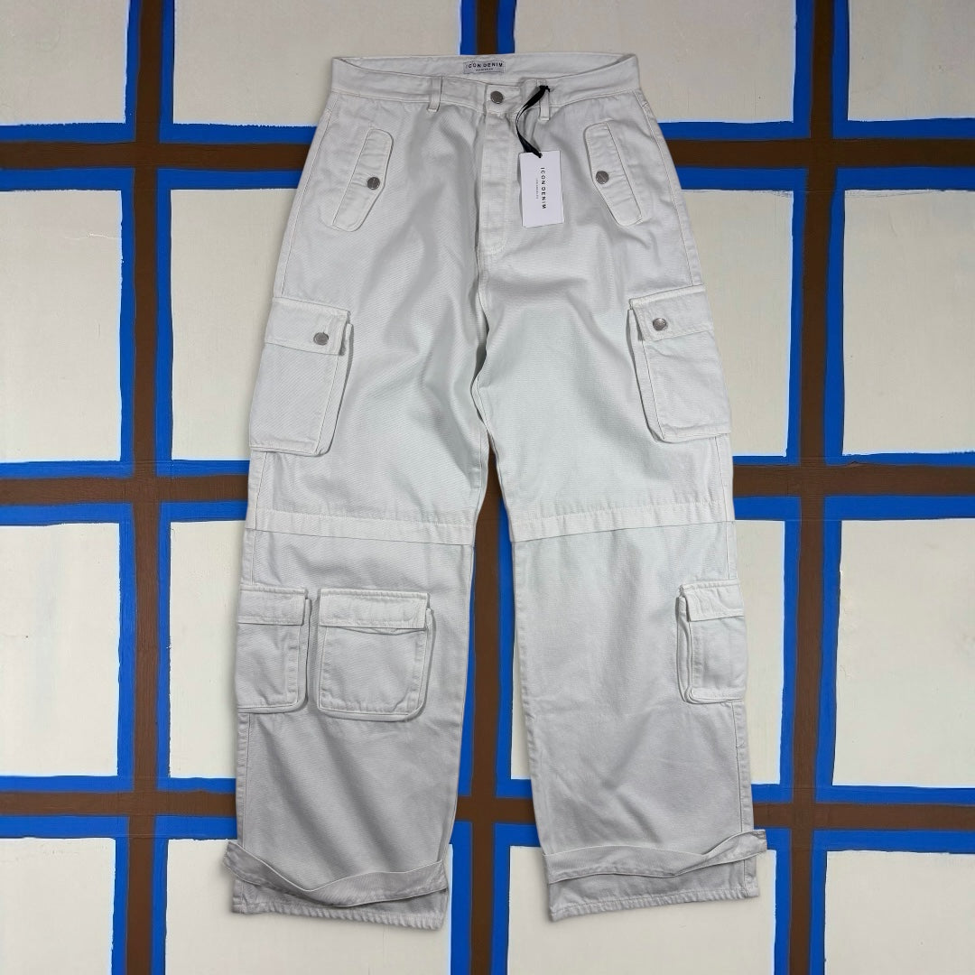 Icon Denim Cargo Pants (sz33)