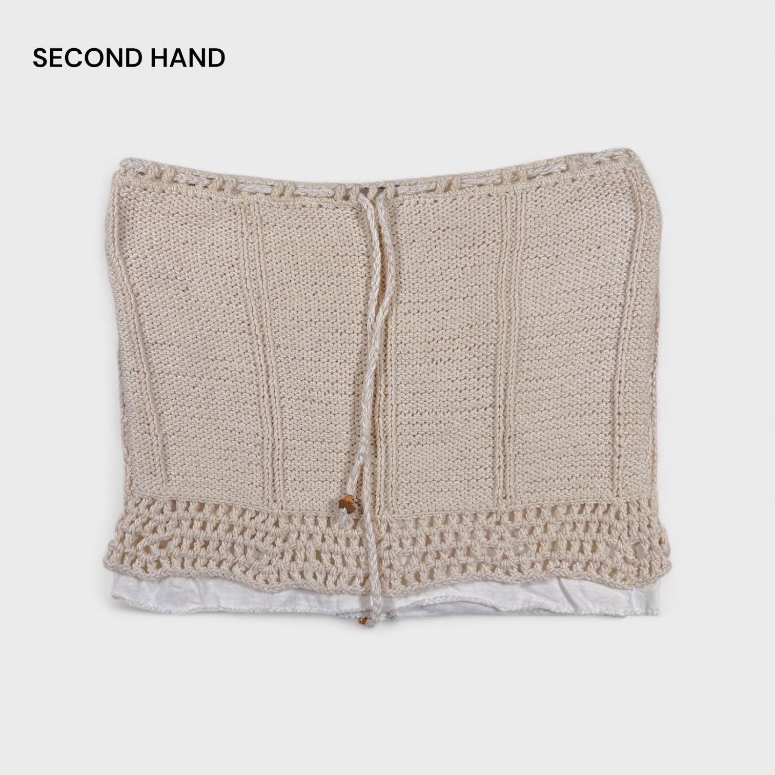 Rope Knit Skirt (L)