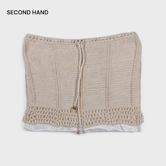 Rope Knit Skirt (L)