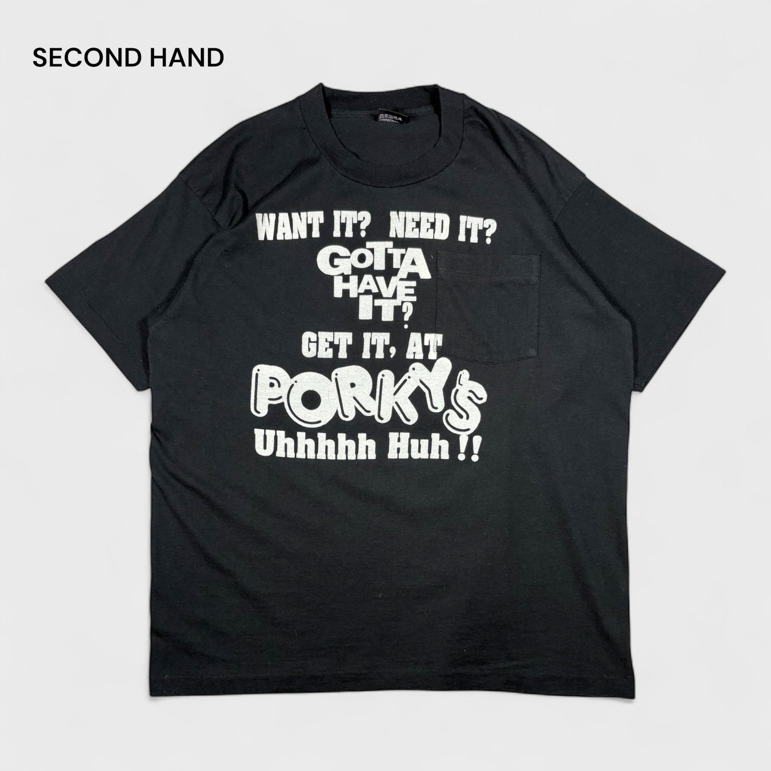 Porkys Tee (XL)