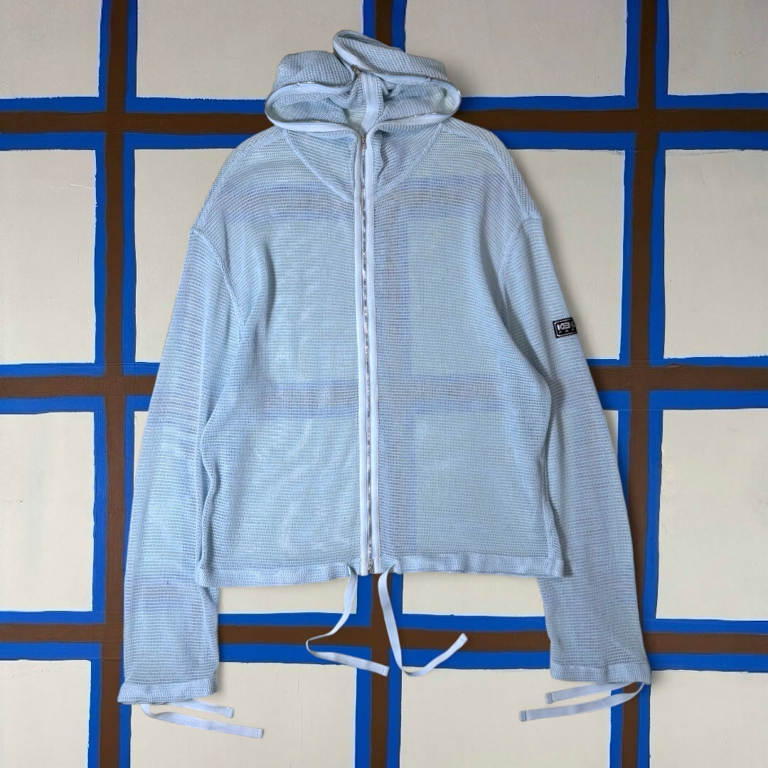 Kenzo Mesh Full Zip Hoodie (L)