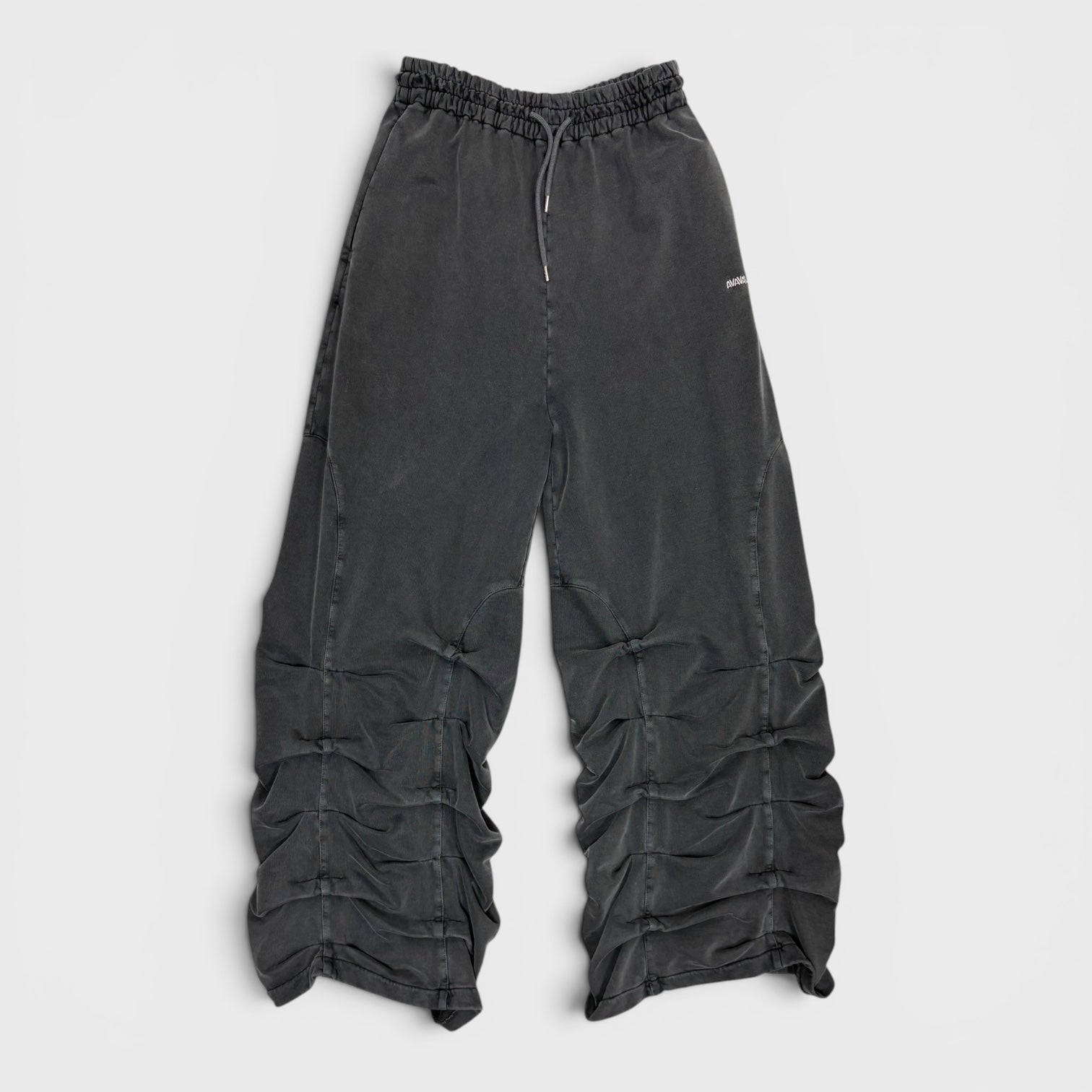 Smock detailed sweatpants