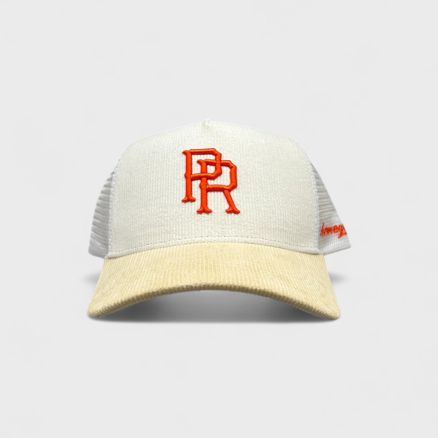 PR Trucker (Cream/Orange)