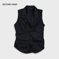 Sleeveless Button Shirt (M)