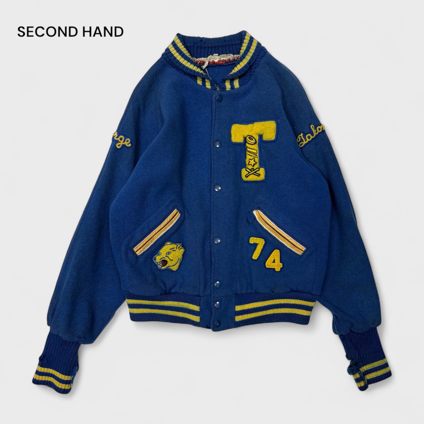 ‘74 Wool Varsity Jacket (L)